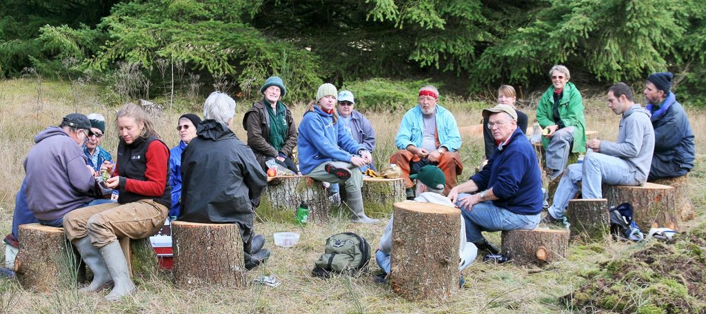 Lunch Time at Glacial Heritage, Photo by Dan Montague